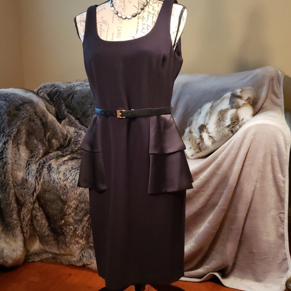 NWT Kors black work or cocktail dress size 6